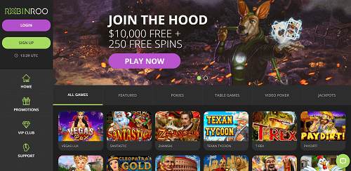robin roo casino