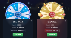 luckywins lucky wheel