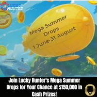 Mega Summer Drops at Lucky Hunter Casino