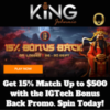 IGTech Bonus Back Promo at King Johnnie Casino