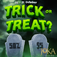 Joka Casino’s Spooky Halloween Trick or Treat Promotion