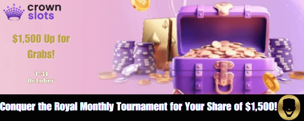 Crownslots Royal Monthly Tournament
