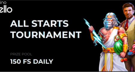 Daily Free Spins All Starts Tournament at Casino Bello
