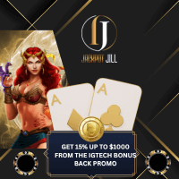 IGTech 15% Bonus Back Promo at Jackpot Jill Casino