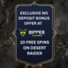 Ripper Casino No Deposit Bonus 2025