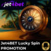 Spin the Wheel and Win Up to $30,000 At Jet4bet!