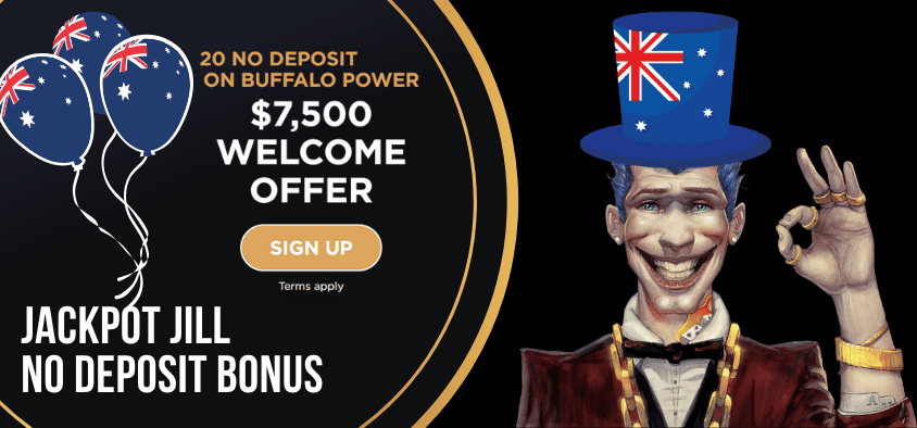 Jackpot Jill No Deposit Bonus