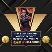 VoltEnt Jackpot Booster Campaign at AllySpin Casino