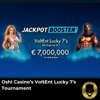 Lucky 7’s Tournament at Oshi Casino – Win Your Share of $10,500,000
