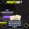 Mixed Sports Combo Boost at ProntoBet Casino